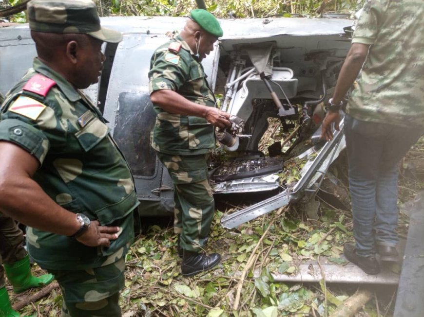 Crash d’un hélicoptère des FARDC en juin 2022 : L’armée rwandaise suspectée