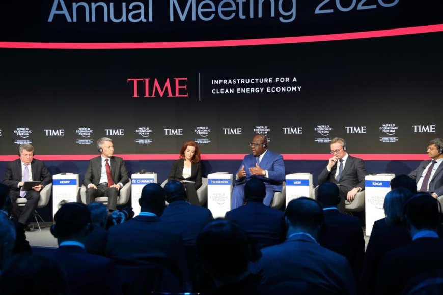Forum économique Mondial de Davos : Félix Tshisekedi accuse le Rwanda d’être derrière l’insécurité dans la région des Grands Lacs