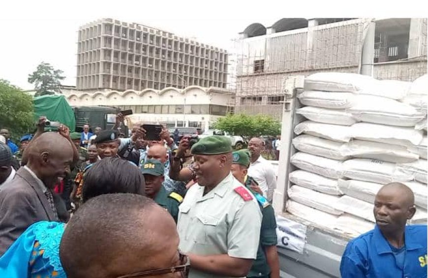 Kinshasa : le Service national a rendu disponible sur le marché 20.000 sacs de farine de maïs