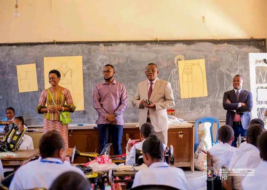 Haut-Katanga 1 : Les autorités éducationnelles s'assurent du bon déroulement des épreuves de la pratique professionnelle de l'Examen d'État 