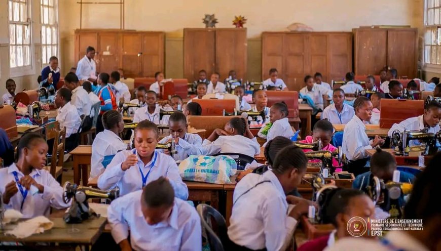 Haut-Katanga 1 : Les autorités éducationnelles s'assurent du bon déroulement des épreuves de la pratique professionnelle de l'Examen d'État 