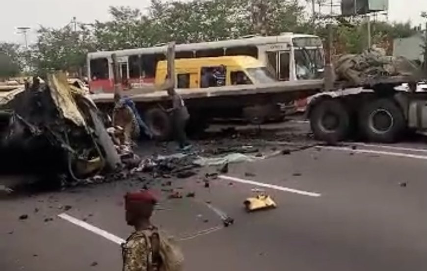 Kinshasa : 10 morts dans un accident de circulation près de l’aéroport international de N’djili