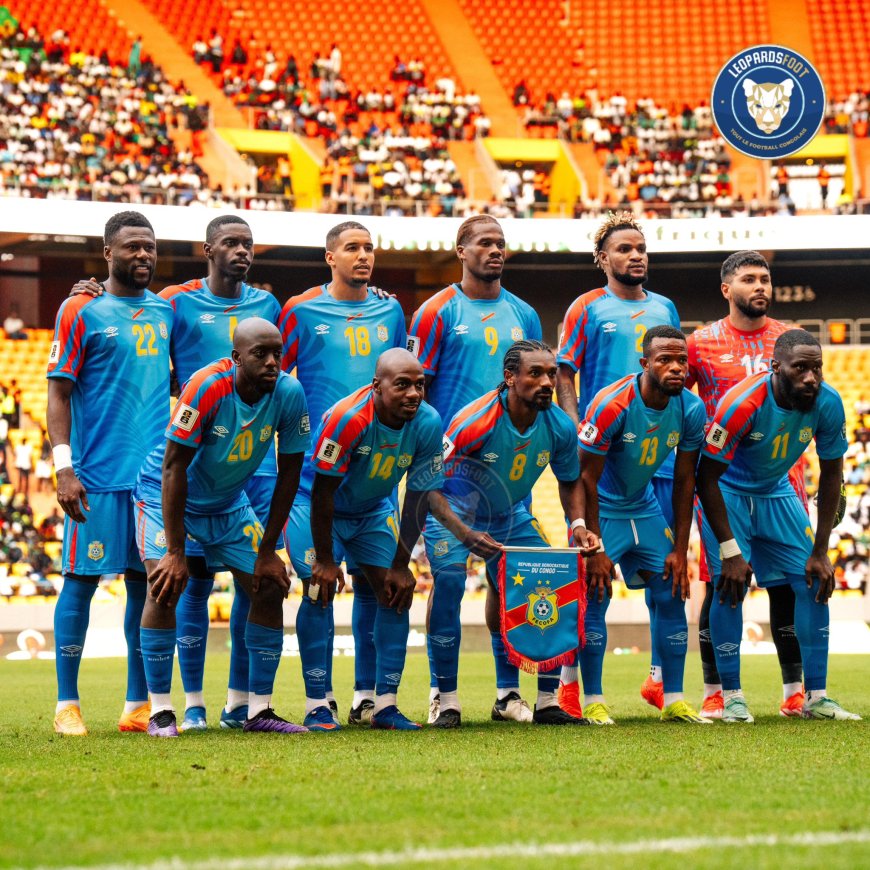Éliminatoires coupe du monde 2026 : les XI de la RDC face au Togo 