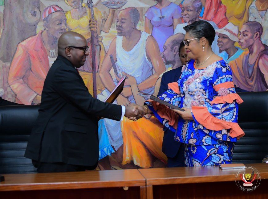 RDC : Jean-Michel Sama Lukonde passe officiellement le flambeau à sa successeure, Judith Suminwa Tuluka